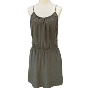Matty M Silk Cami Chain Strap Dress S